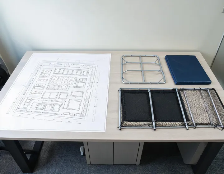Trampoline park plan and component schedule review